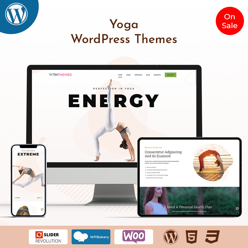 Best Responsive Yoga WordPress Theme