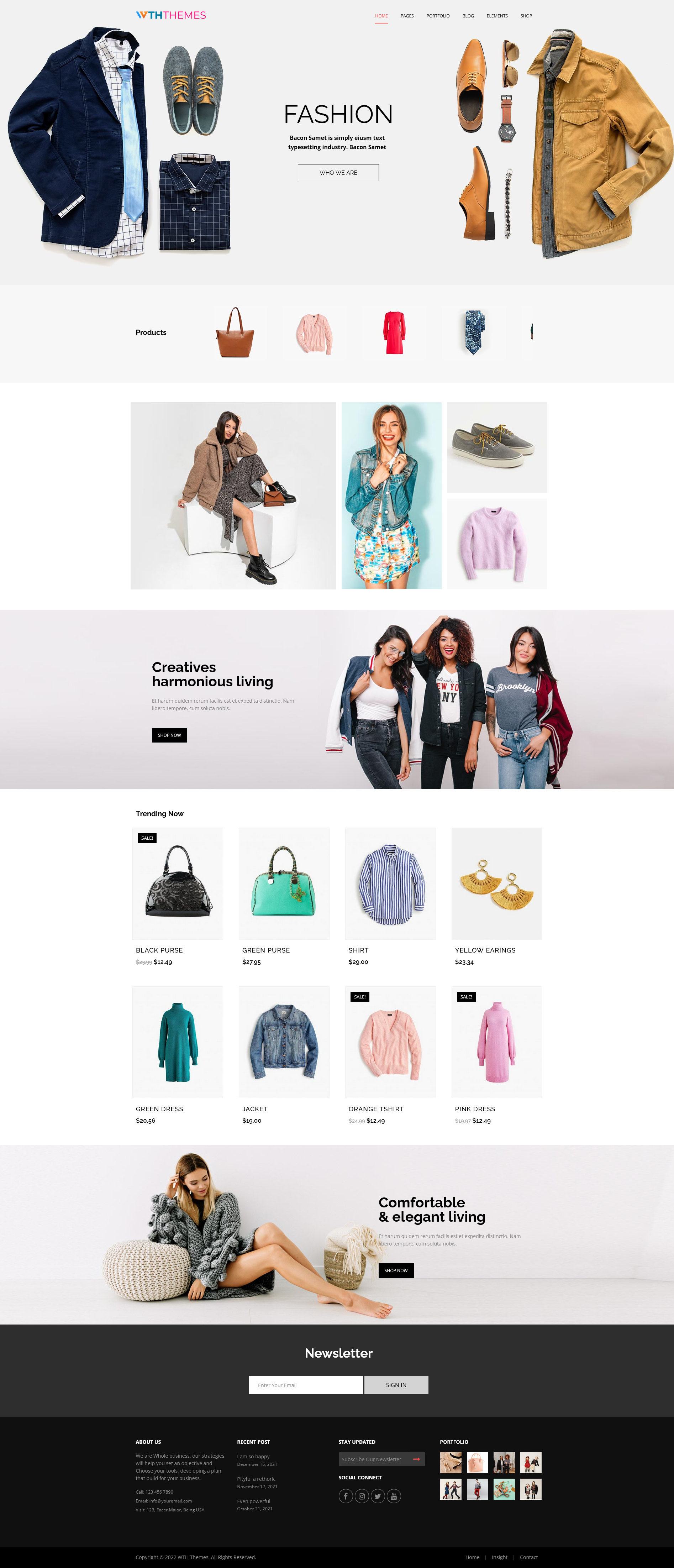 Fashion Store WordPress Theme
