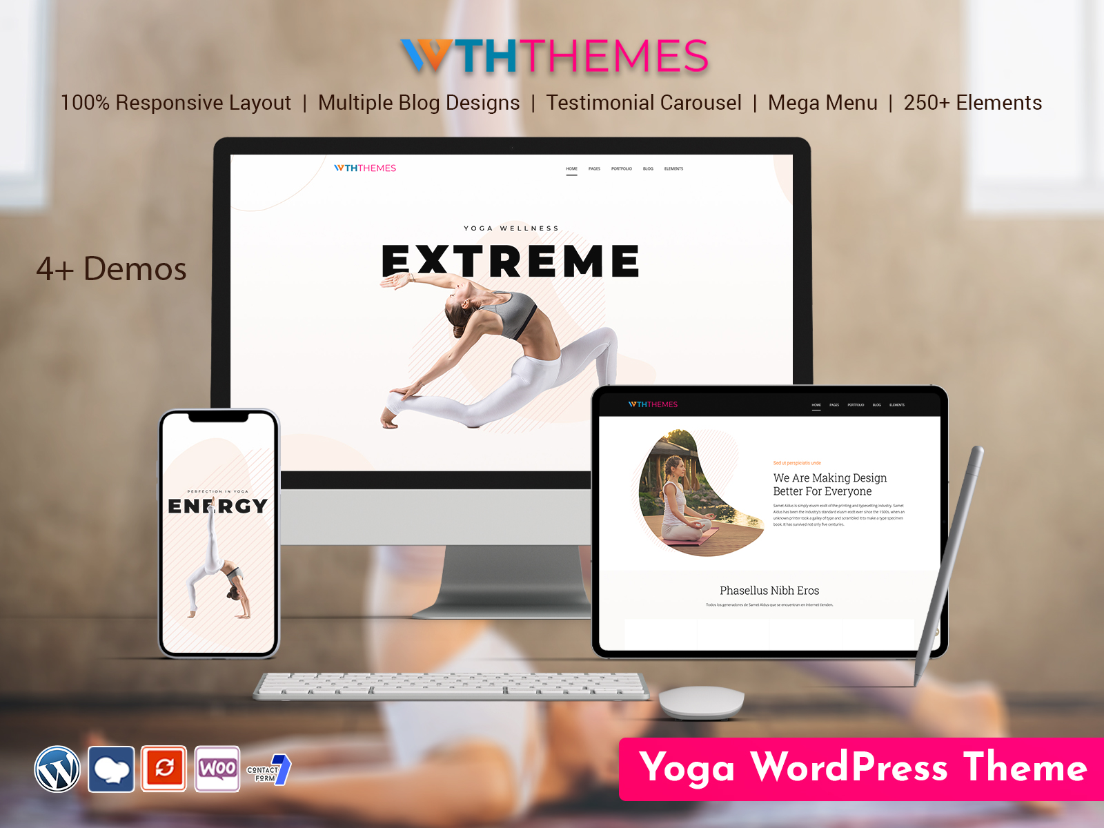 Yoga WordPress Theme