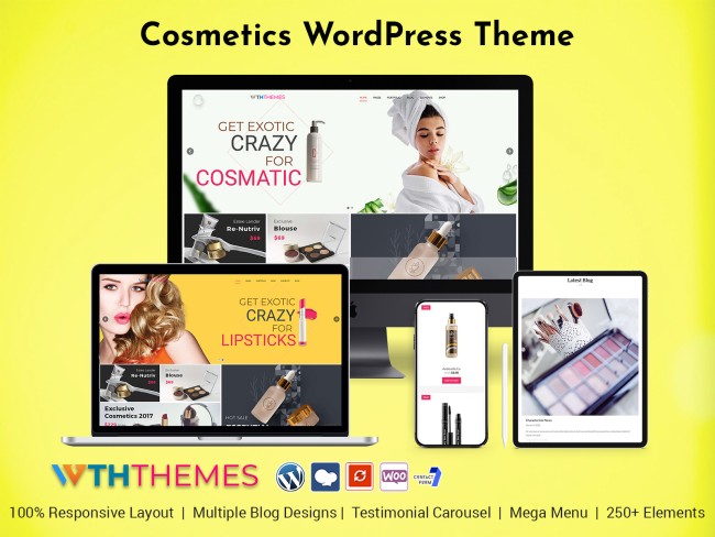 Cosmetics WordPress Theme