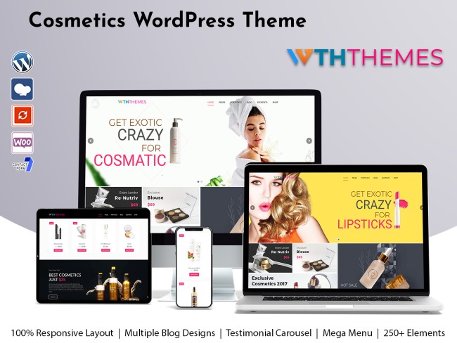 Cosmetics WordPress Theme