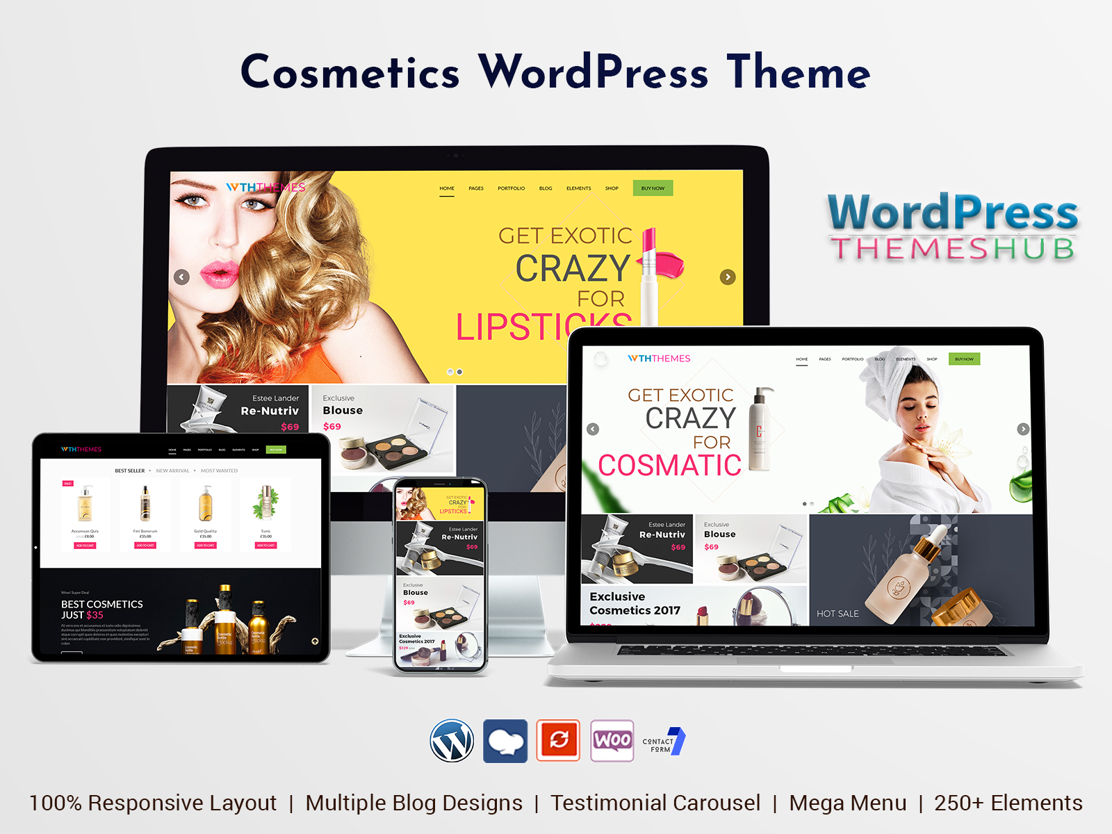 Cosmetic WordPress Theme