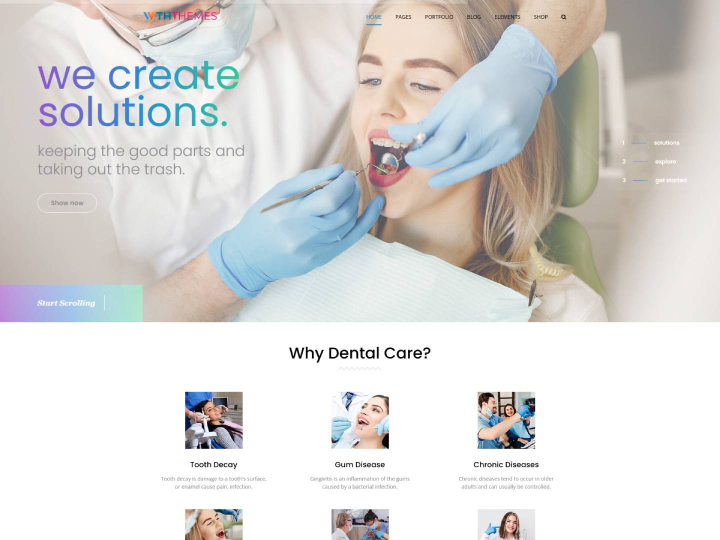 Dentist WordPress Theme Florida