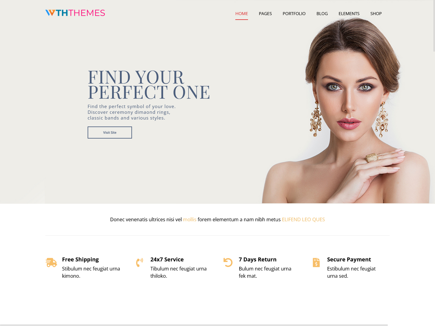 Jewellery WordPress Theme