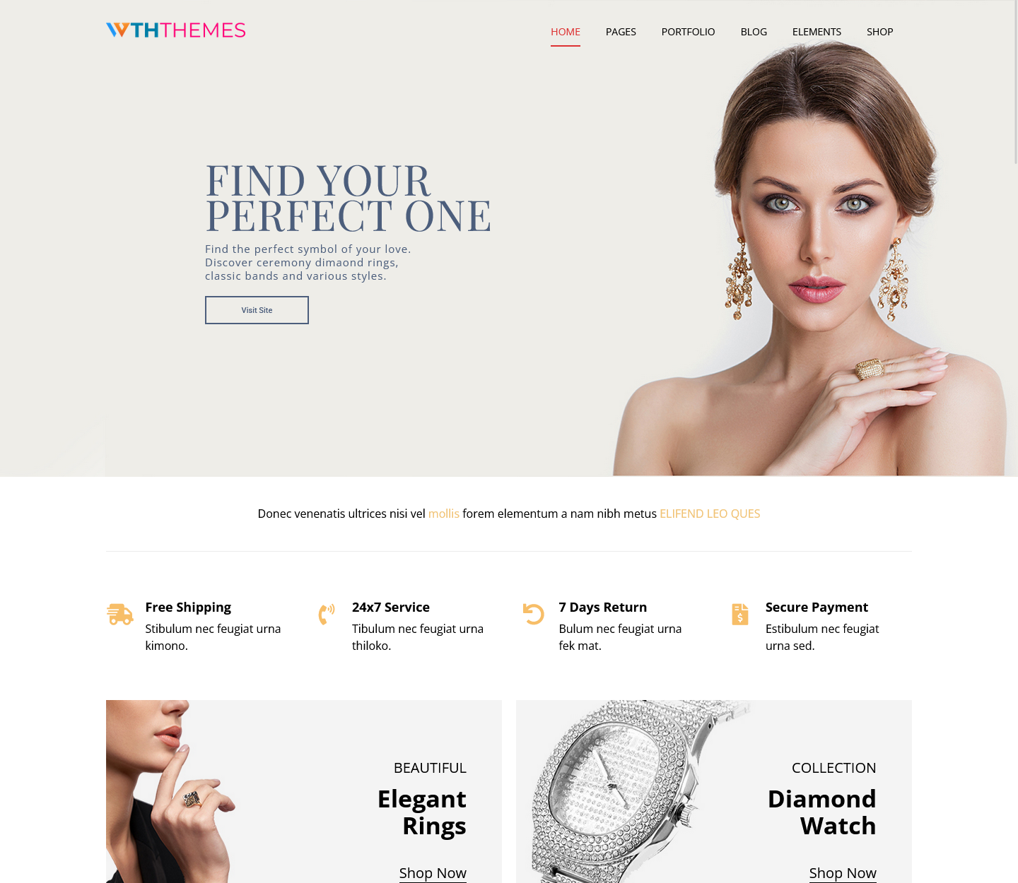 Jewelry WordPress Theme